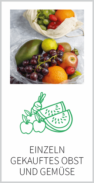 Freshpack - biologisch abbaubare Frischhaltebeutel für Früchte