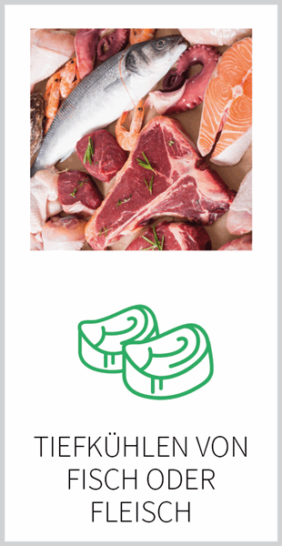 Freshpack - Lebensmittelbeutel für Fisch und Fleisch